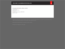 Tablet Screenshot of adoberegistrations.com